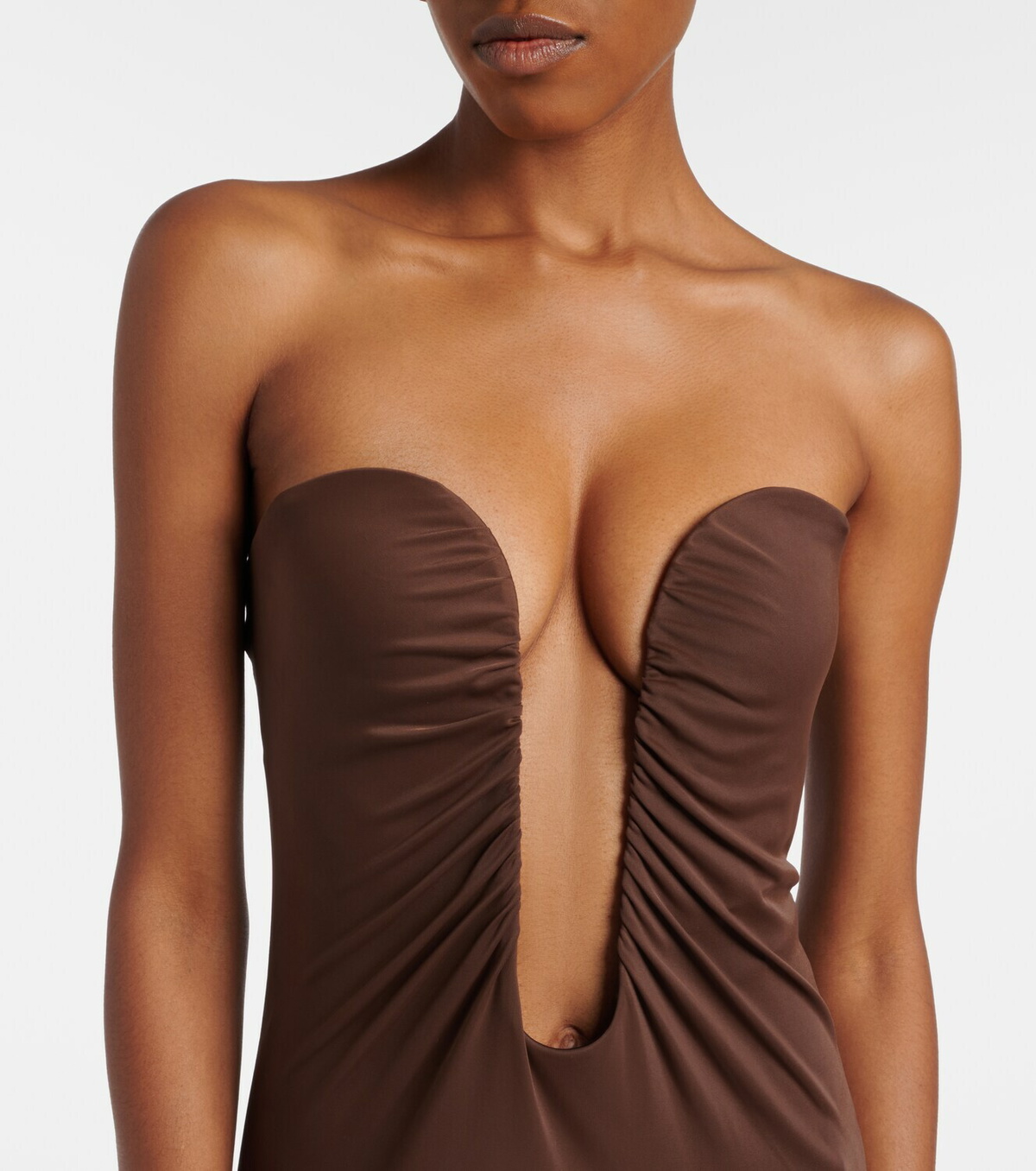 Adriana Degreas Strapless maxi dress