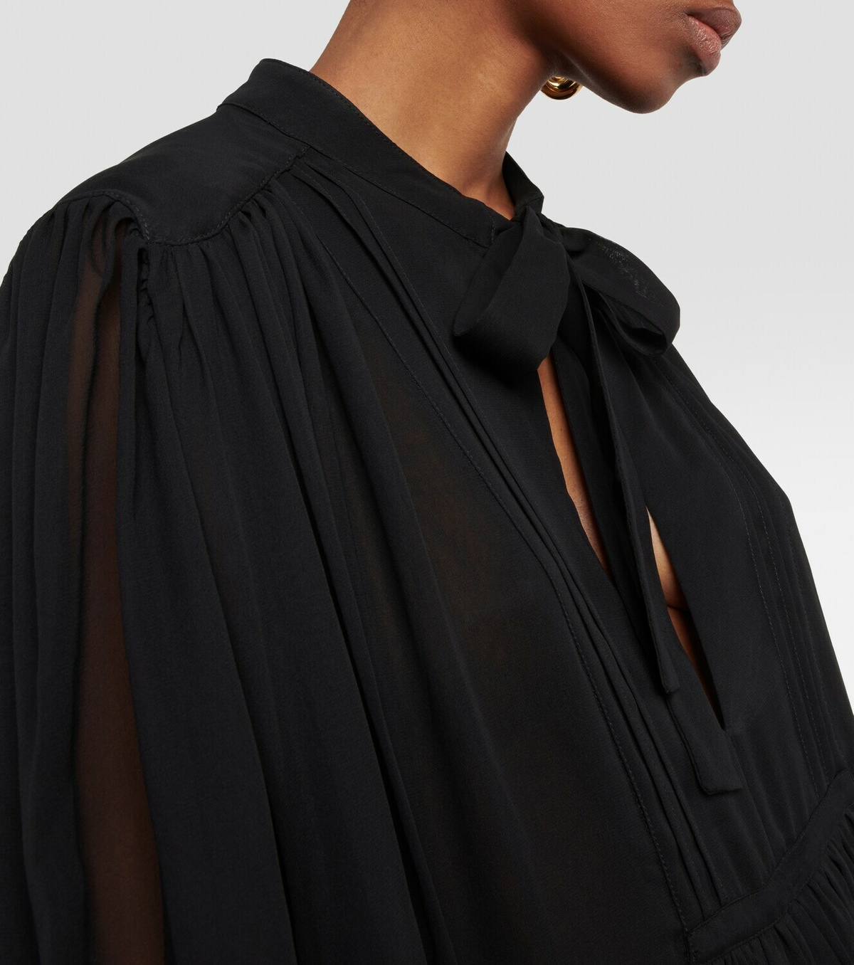 Etro Printed silk maxi dress Etro