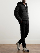 C.P. Company - Quilted Padded Eco-Chrome R Hooded Jacket - Black