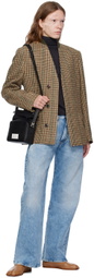 Maison Margiela Black Logo Crossbody Bag