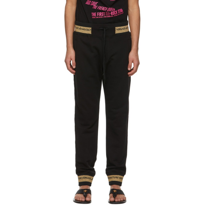 Photo: Versace Jeans Couture Black Lunar New Year Lounge Pants