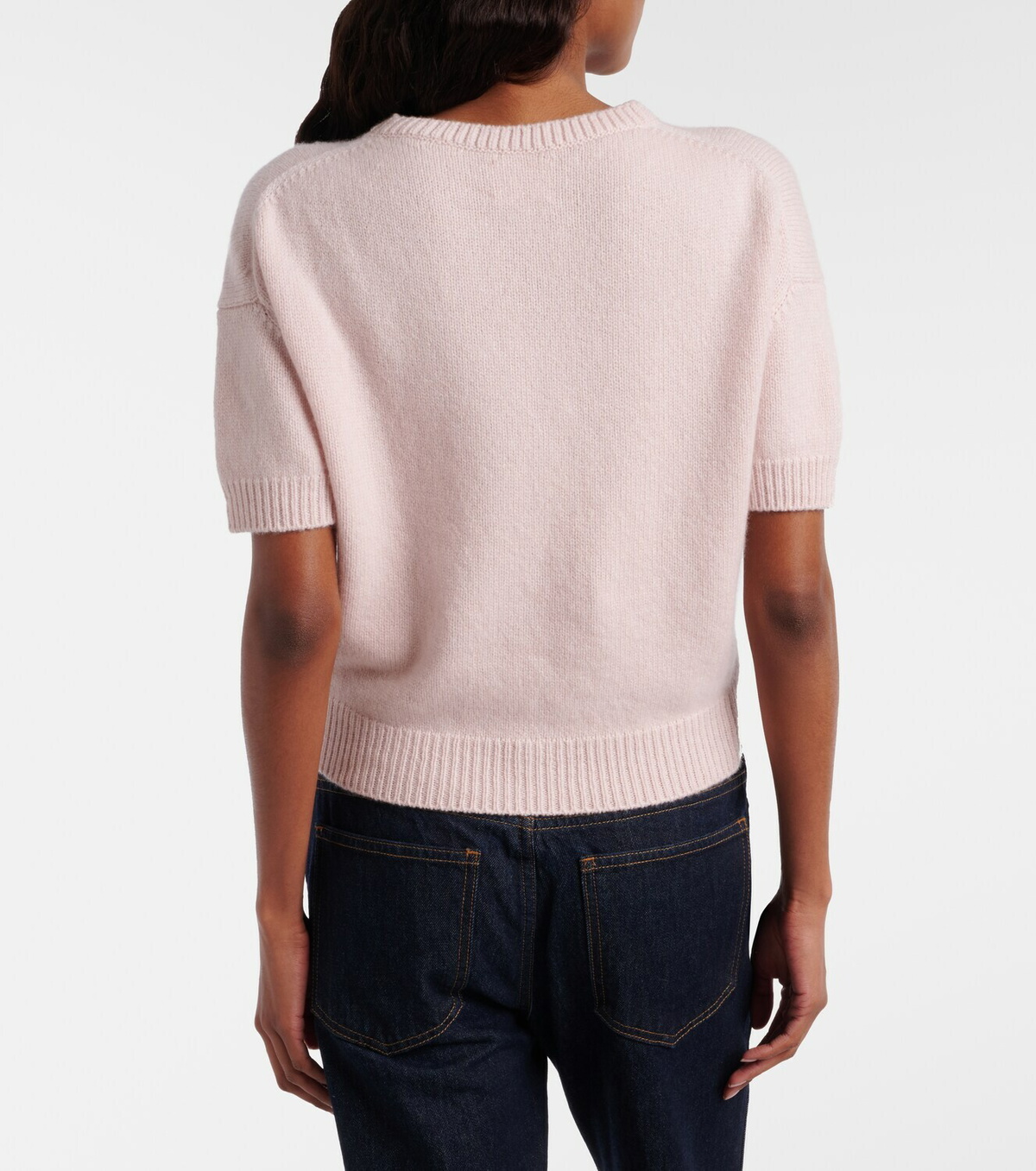 Khaite Golden cashmere sweater
