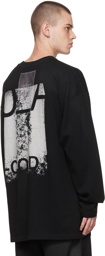 A-COLD-WALL* Black Print Long Sleeve T-Shirt