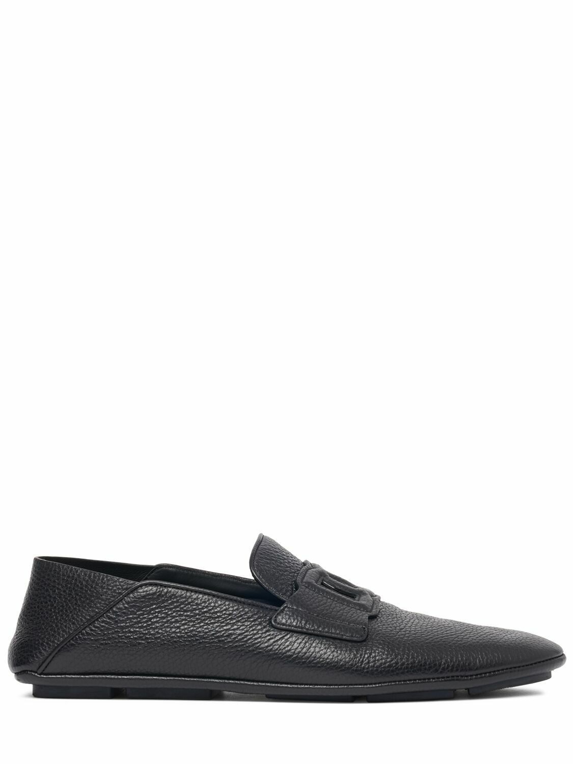 Photo: DOLCE & GABBANA Dg Driver Leather Loafer