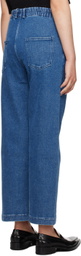 Cordera Indigo Straight-Leg Jeans