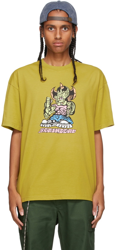 Photo: Brain Dead Green Logo Small Fry T-Shirt