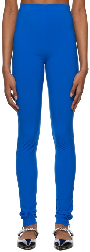 Photo: Nina Ricci Blue Look 4 Leggings