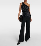 Tove Shiloh one-shoulder silk top