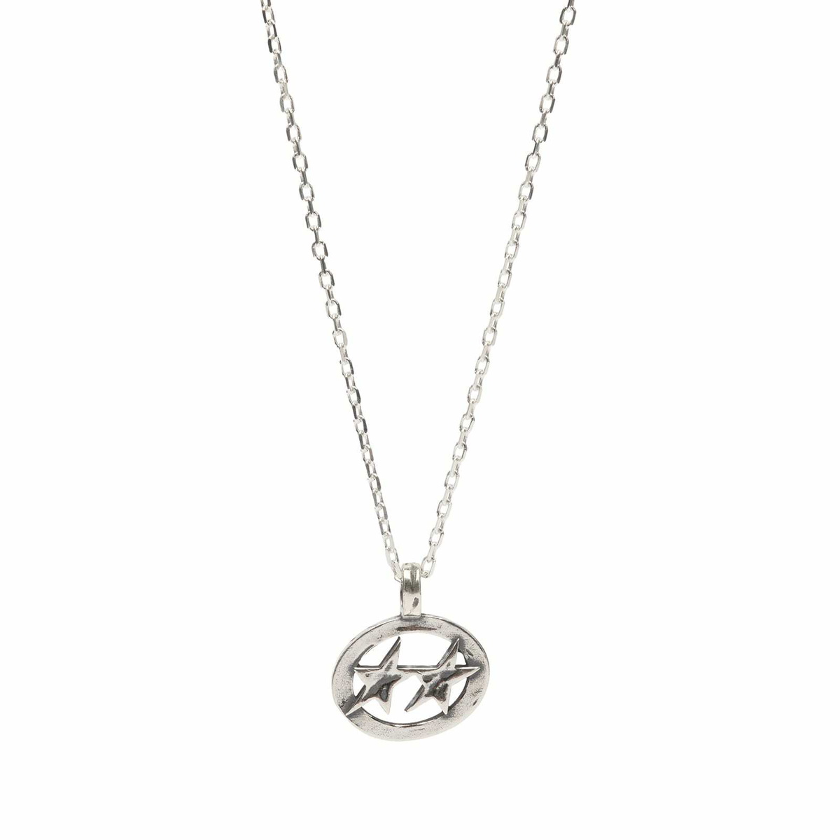 TwoJeys Men's Superstar Necklace in Sterling Silver 