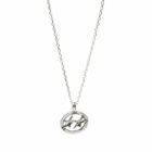 TwoJeys Men's Superstar Necklace in Sterling Silver 