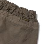 OrSlow - Tapered Cotton-Canvas Cargo Trousers - Green