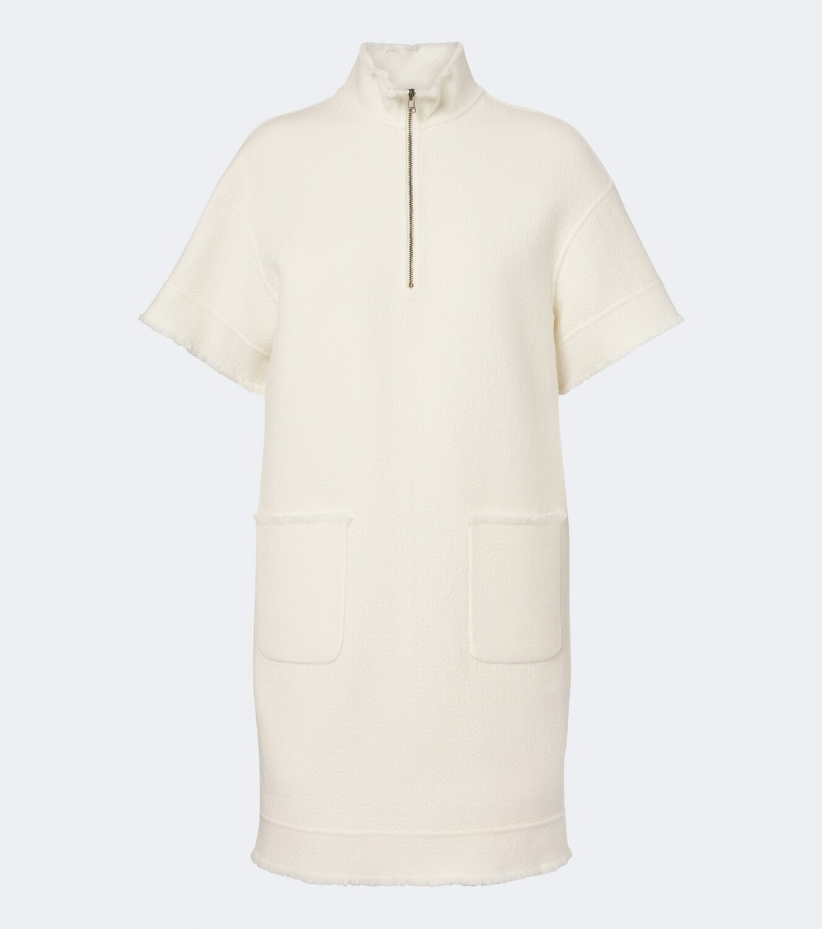 Max Mara Virgin wool jersey sweatshirt dress