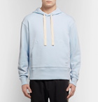 Acne Studios - Fellis Loopback Cotton-Jersey Hoodie - Men - Sky blue