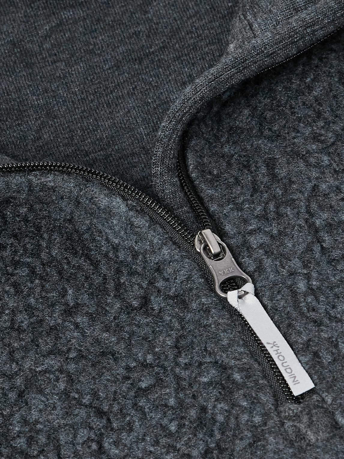 Houdini - Alto Woolly Treemerino™ Fleece Half-Zip Base Layer - Black