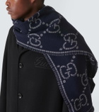 Gucci GG wool scarf