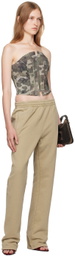 MISBHV Beige Community Lounge Pants