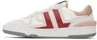 Lanvin White Clay Sneakers