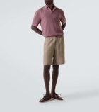 Loro Piana Sea-Sail Walk leather boat shoes