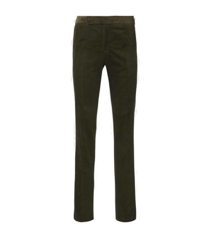 Photo: Ralph Lauren Purple Label Cotton corduroy straight pants