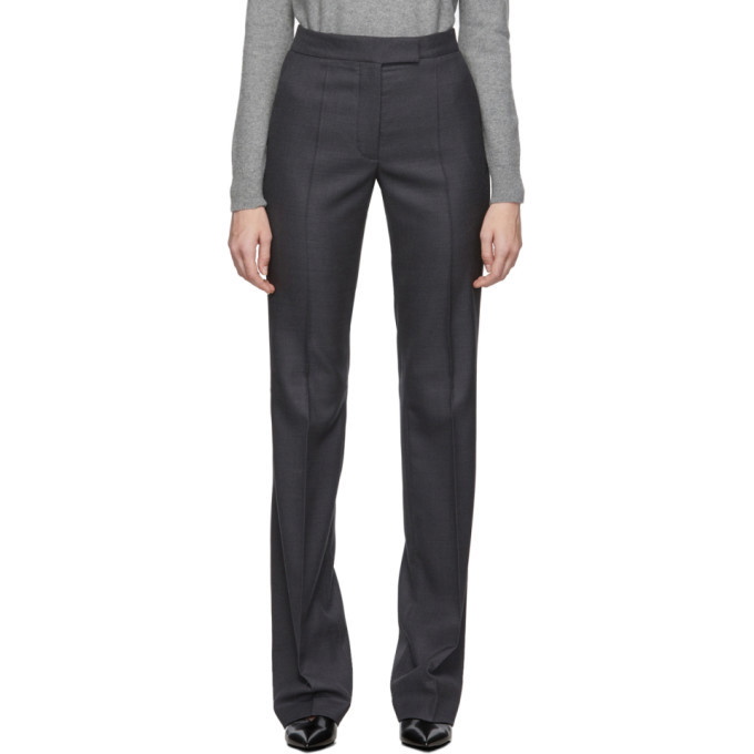 Photo: Stella McCartney Grey Wool Tailored Trousers