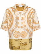 MARINE SERRE - Regenerated Ornament Silk Shirt