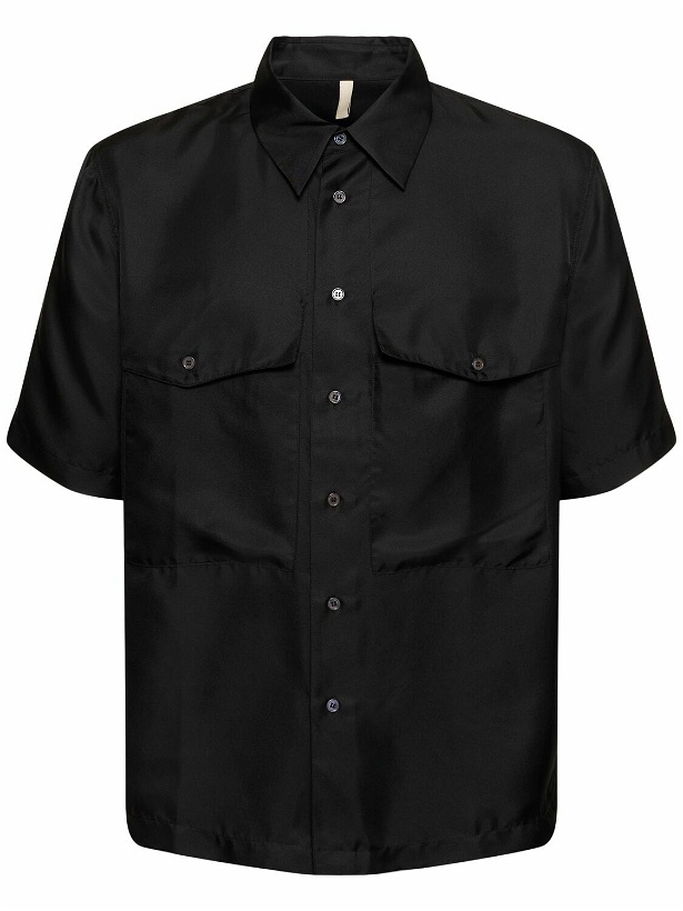 Photo: SUNFLOWER Silk Short Sleeve Shirt