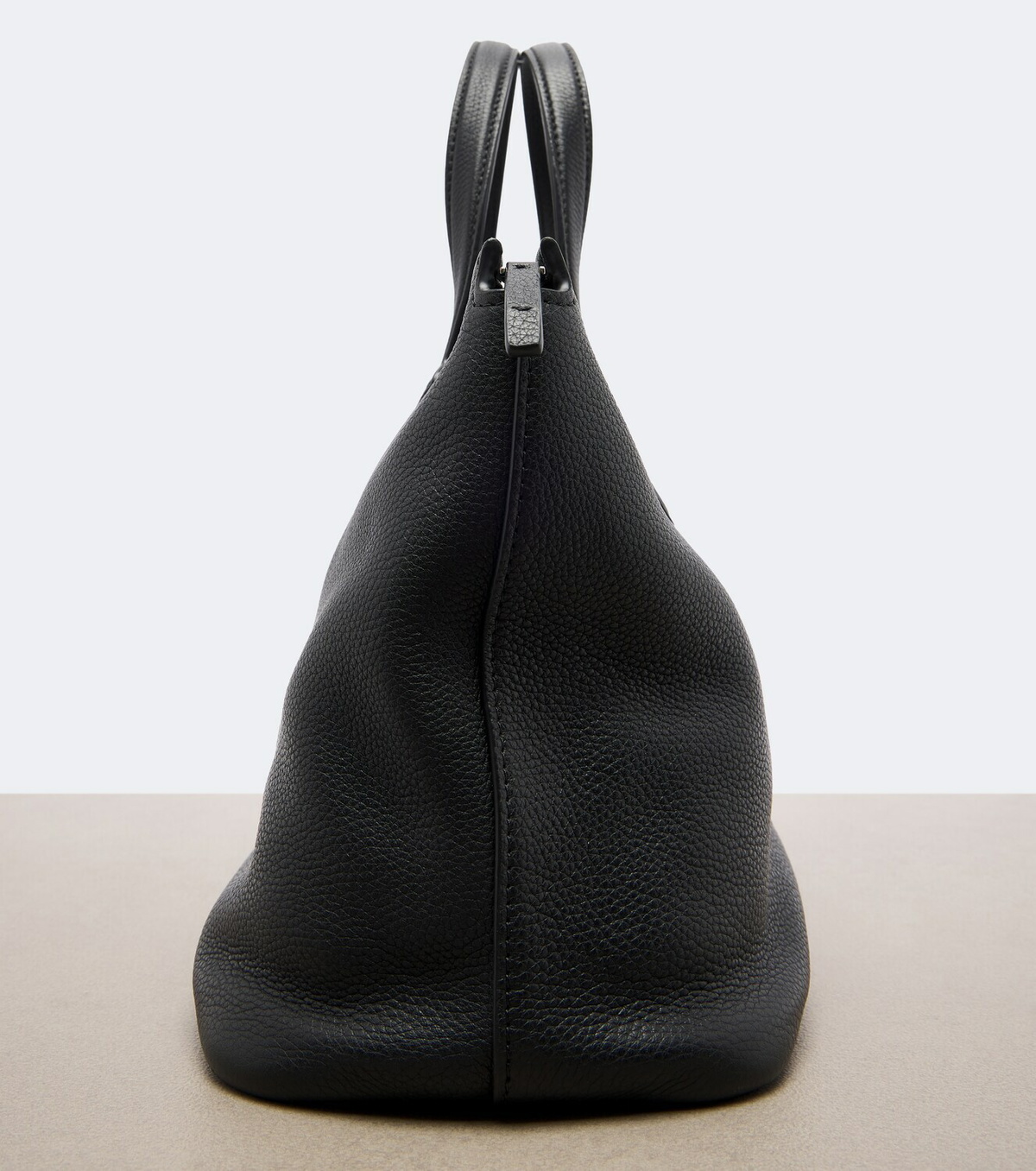The Row Marcel leather top-handle bag