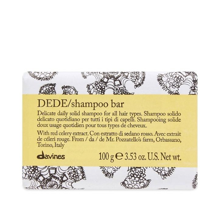 Photo: Davines DEDE Shampoo Bar