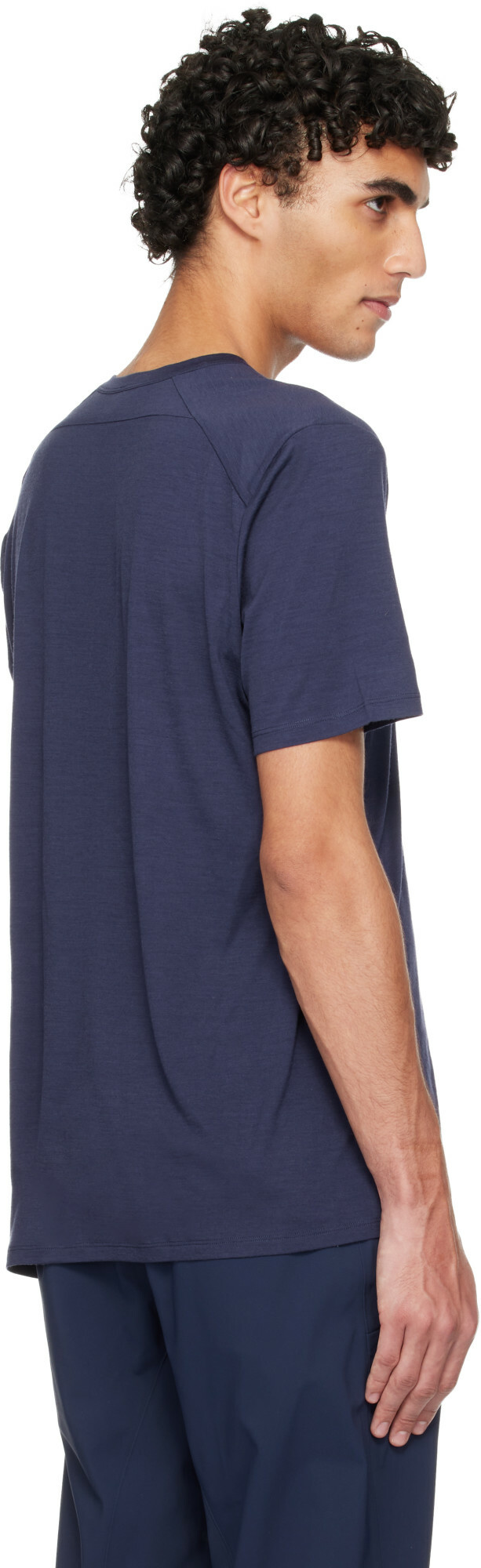 Veilance Navy Frame SS T-shirt