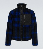 Burberry - Checked fleece jacket