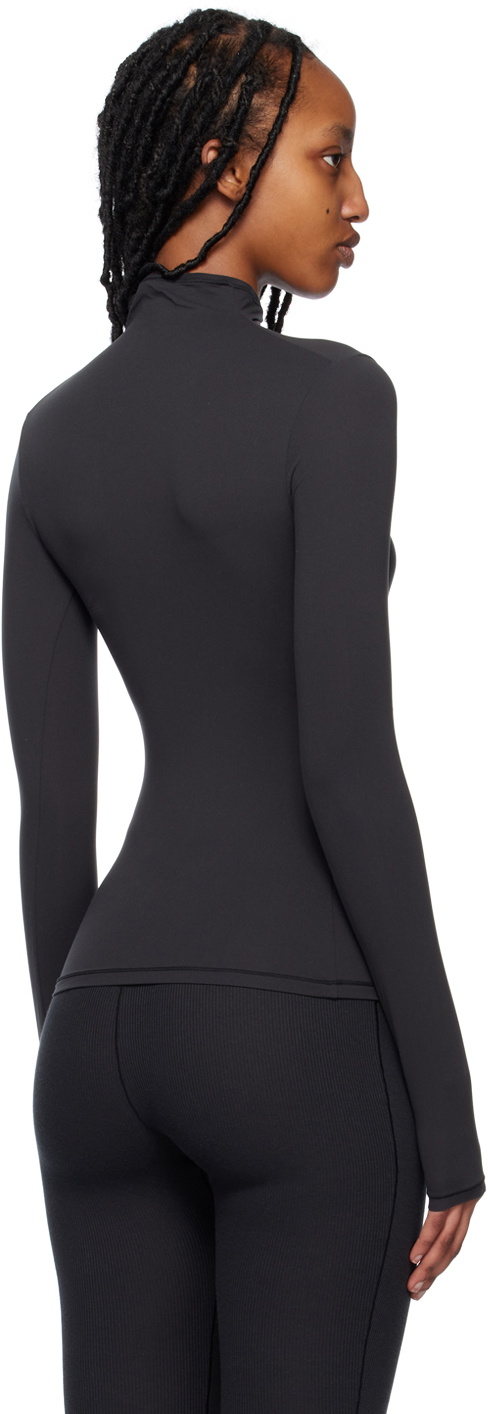 SKIMS Black Fits Everybody Turtleneck