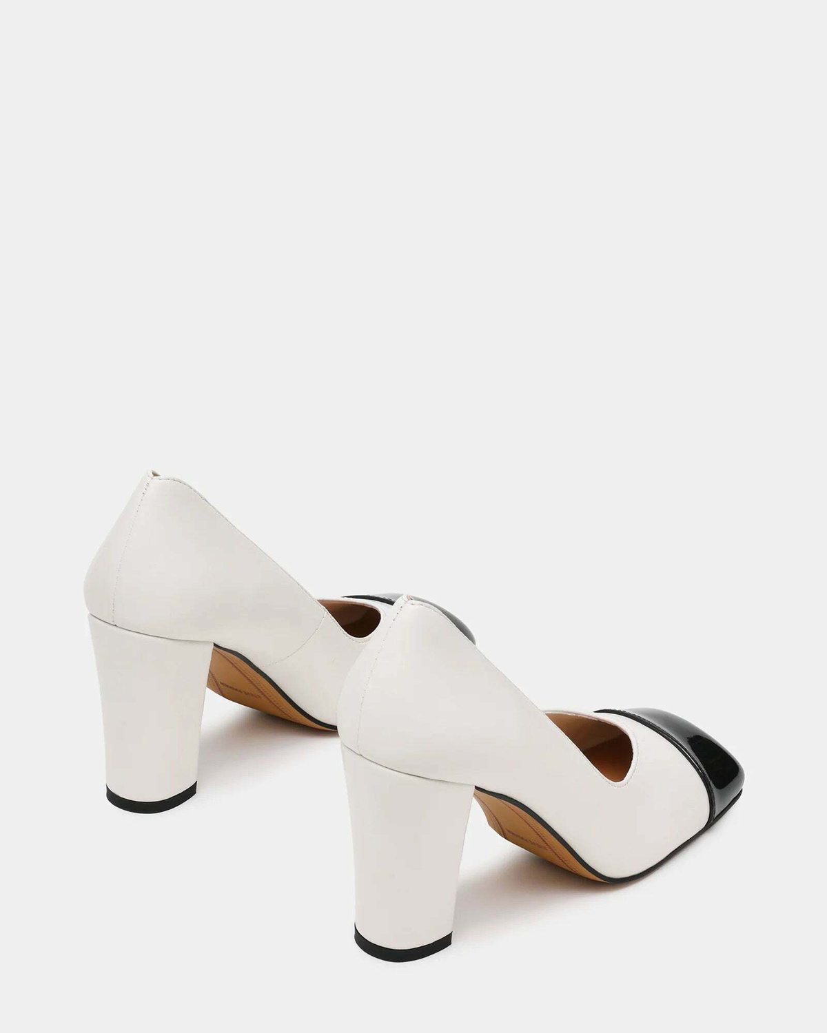 Steve Madden Tadann Heels in White