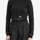 Dickies Women's Funnel Neck Cardigan in Black