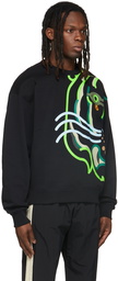 Kenzo Black Tiger Oversized Sweatshirt