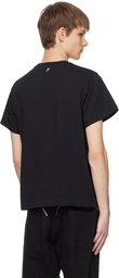 Mugler Black Bonded T-Shirt