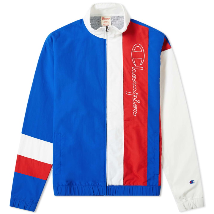 Photo: Champion Reverse Weave Colour Block Track Top