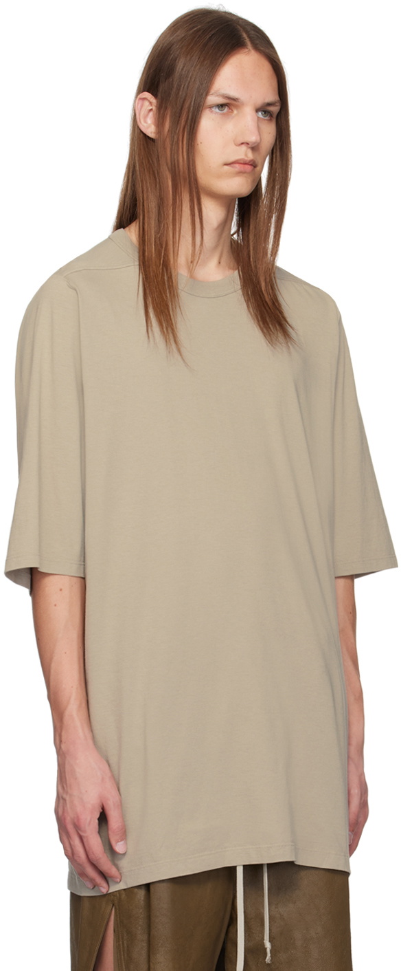 【Rick Owens】オフホワイト Porterville Double 長袖Tシャツ Rick Owensのオフホワイト Porterville Double 長袖Tシャツが