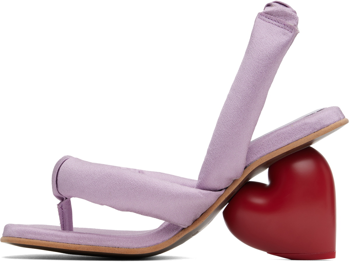 YUME YUME Purple Love Heeled Sandals