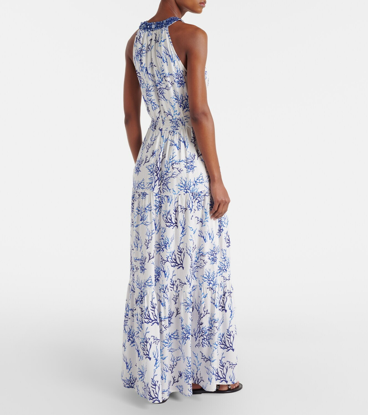Melissa Odabash Isadora beaded maxi dress