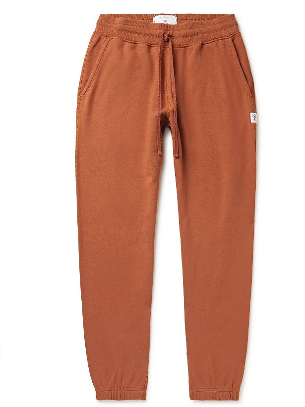 Photo: Reigning Champ - Tapered Cotton-Jersey Sweatpants - Red