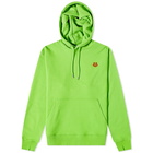 Kenzo Men's Tiger Crest Popover Hoody in Grass Green