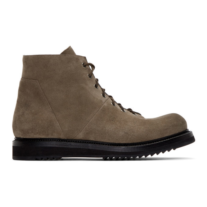 Photo: Rick Owens Brown Suede Monkey Boots