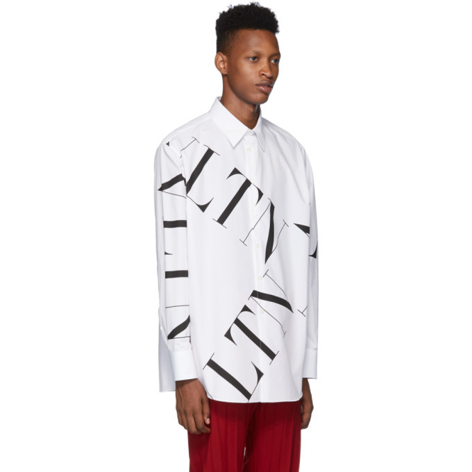 Valentino White VLTN Shirt Valentino