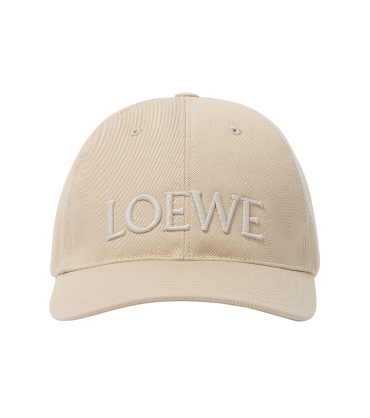 Photo: Loewe Paula's Ibiza logo embroidered cotton baseball cap