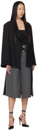 Beaufille Black Slant Belt