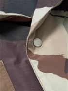 Norse Projects - Pelle Camouflage-Print Padded Shell Jacket - Brown