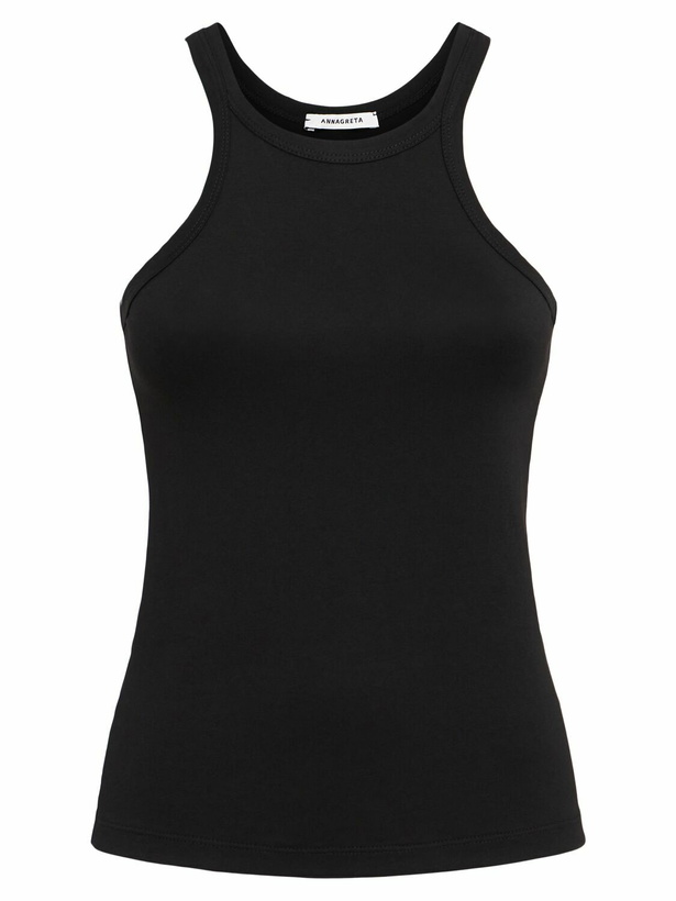 Photo: ANNAGRETA Ava Stretch Cotton Jersey Tank Top