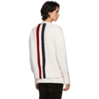 Thom Browne Off-White Funmix Classic V-Neck Cardigan