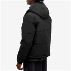Han Kjobenhavn Men's Hooded Puffer Jacket in Black