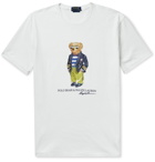 POLO RALPH LAUREN - Printed Cotton-Jersey T-Shirt - White